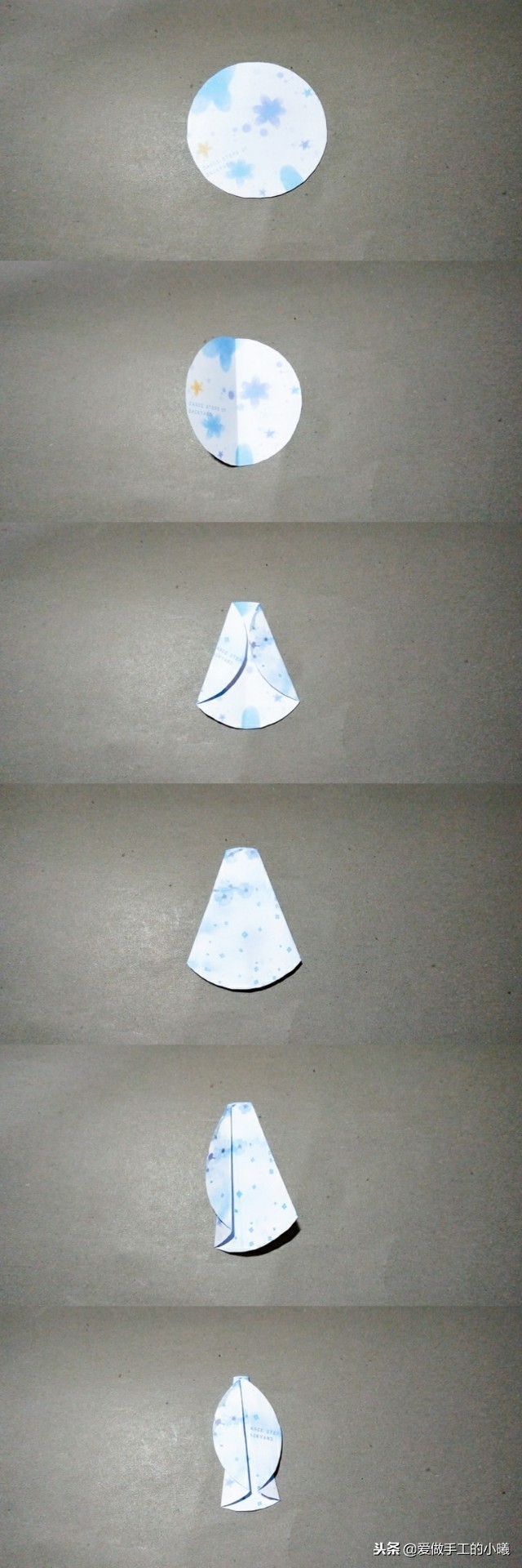 芭蕾鞋子怎么折纸教程图解,芭蕾舞裙子折纸教程