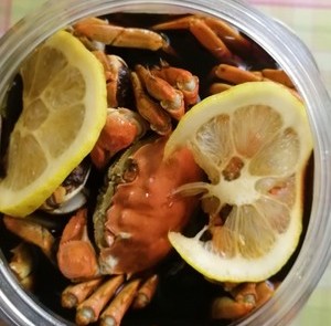 花雕醉蟹和陈皮花雕醉蟹,醉蟹的制作方法小视频