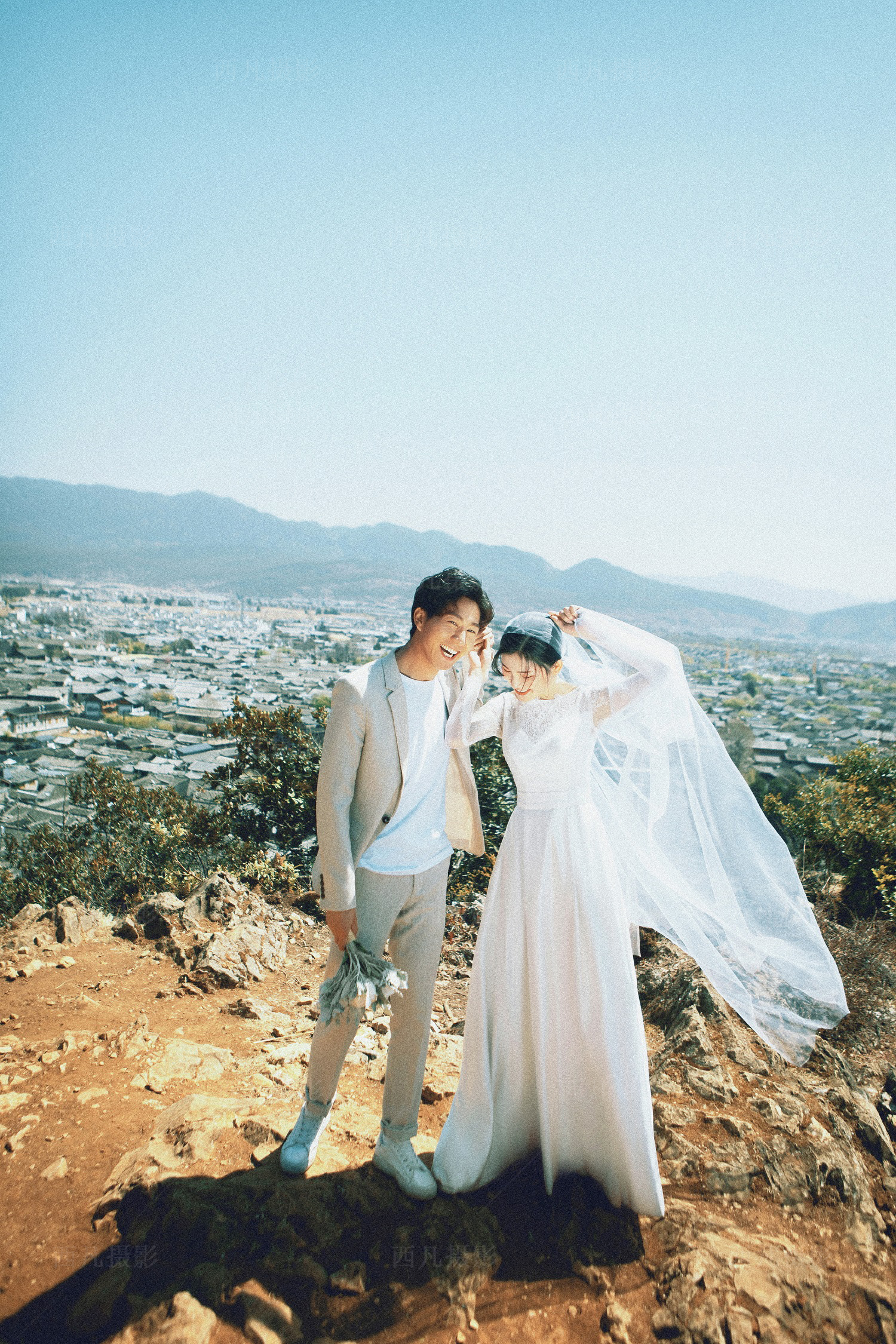 不同体型选婚纱的技巧和方法,肤色婚纱和发黄婚纱