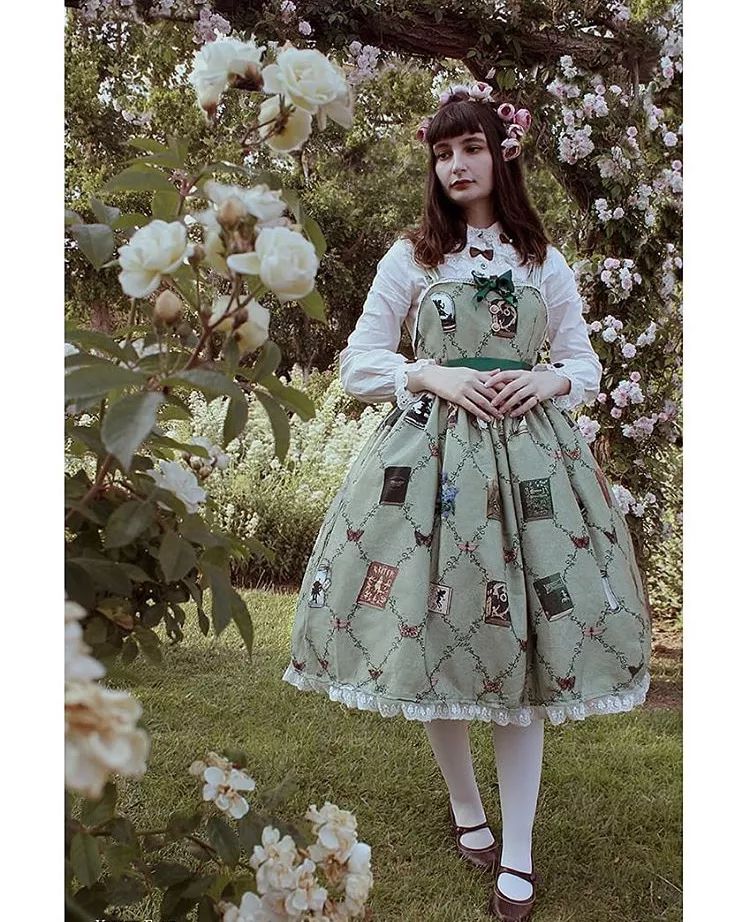 洛丽塔复古洋装,法式洋装洛丽塔