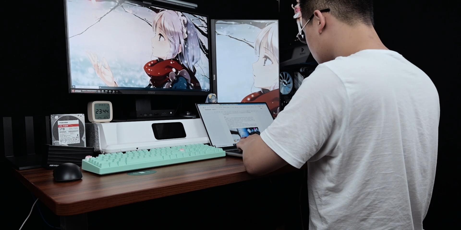 强迫症电脑桌面大改造,强迫症的桌面大改造