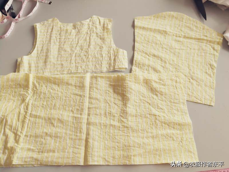 女宝宝衬衫裁剪图及裁剪方法,3岁宝宝的衬衣裁剪和制作