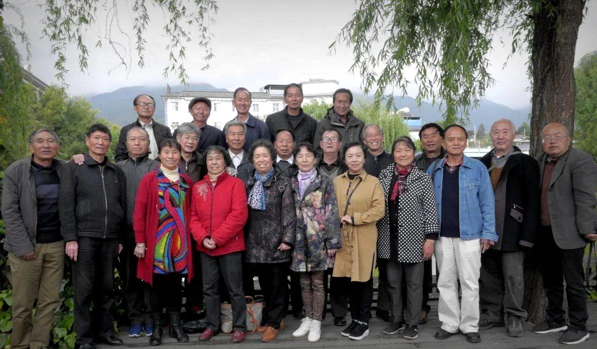 清明后母校一个班级古稀同学的聚会