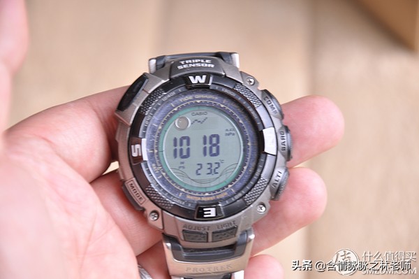 卡西欧prg-130t调节表带,卡西欧prg-40钛合金登山表