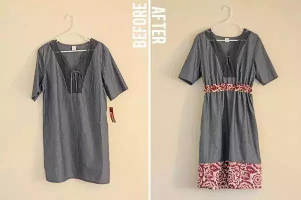 衣服太长了怎么办简单又好看,衣服太短了容易露肚子怎么办