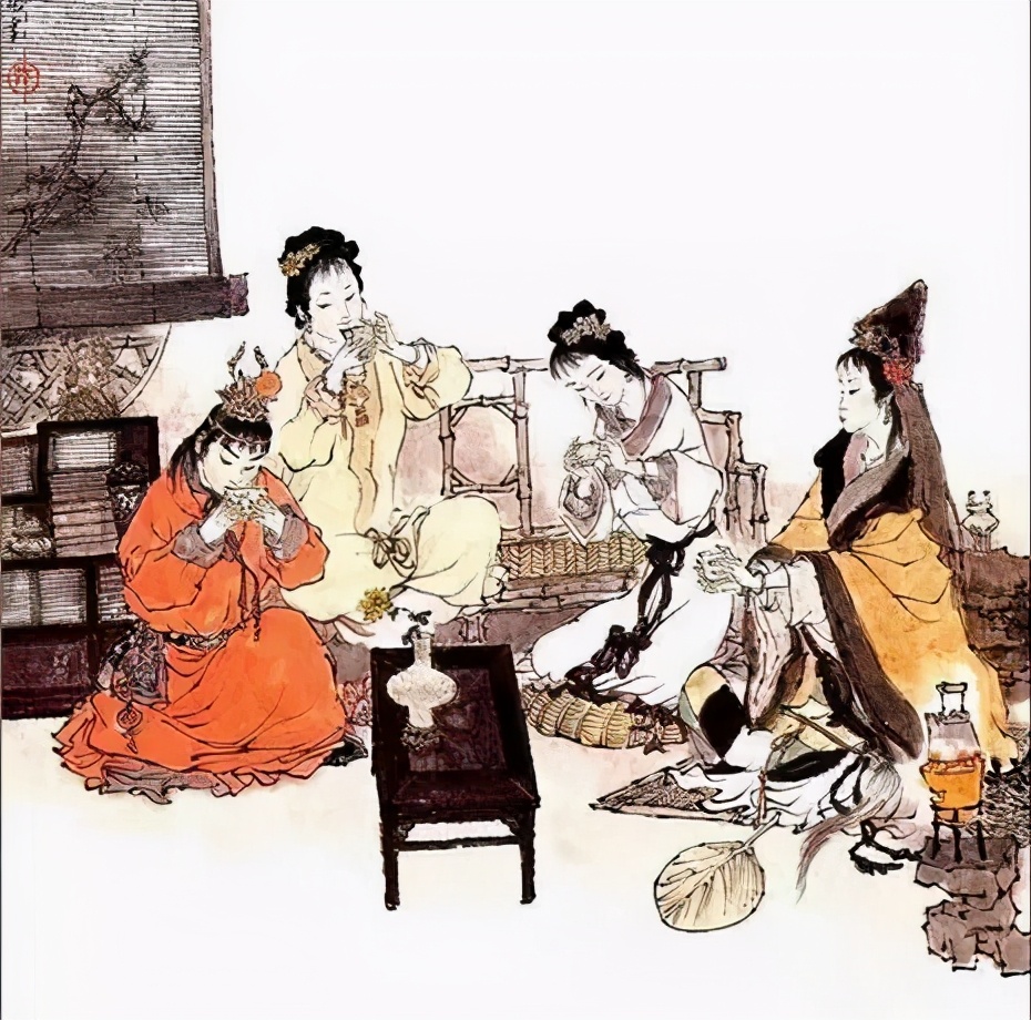 妙玉品茶片段,也论