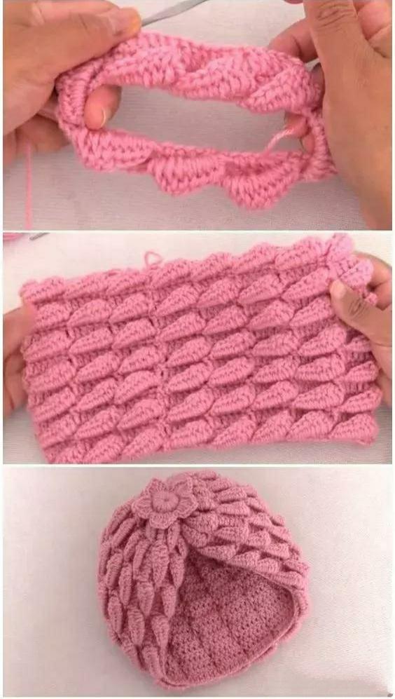 毛线时尚帽子适合40岁左右女款,可爱毛线帽子儿童