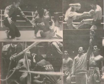 散打对职业泰拳视频,1970年散打比赛