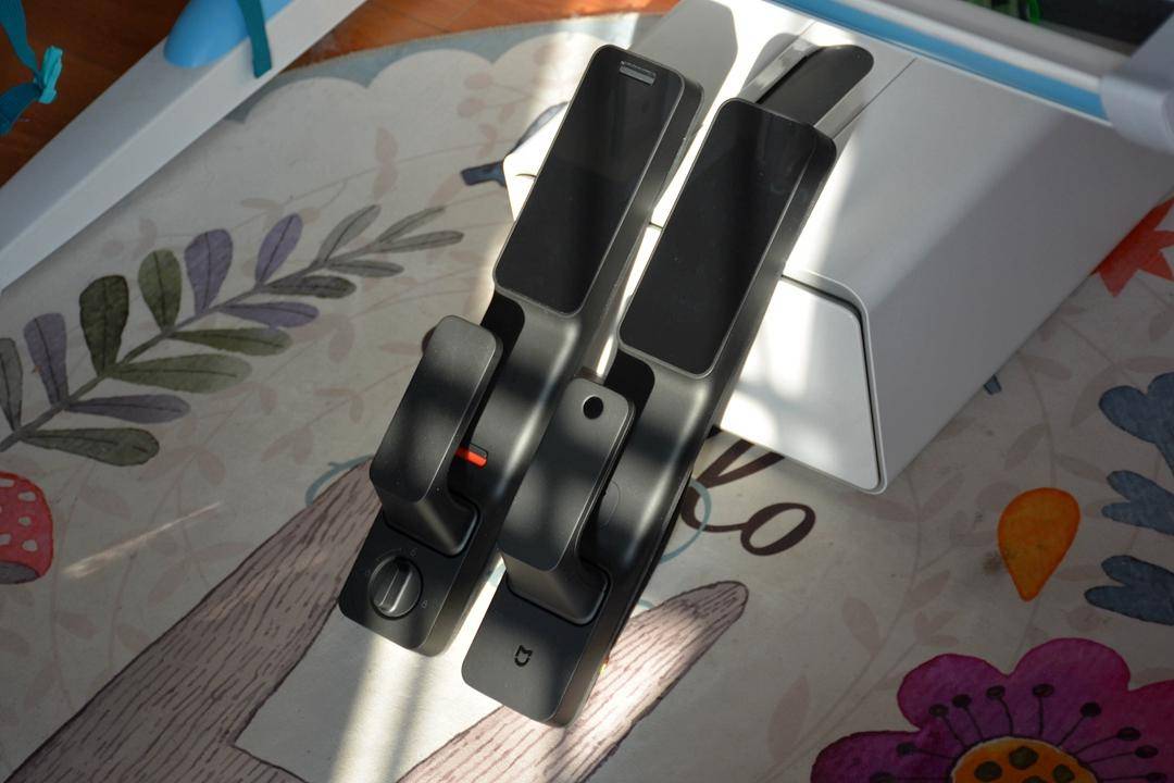 半自动指纹锁直插式锁芯,指纹锁小米最新款