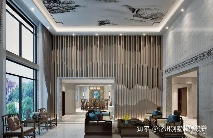 129法式轻奢别墅装修实景案例欣赏,名家中式别墅装修风格