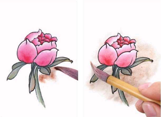 工笔画染染的正确方法,工笔画的分染步骤与技巧知识
