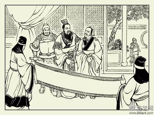 三国故事初出茅庐连环画,三国故事连环画受禅台