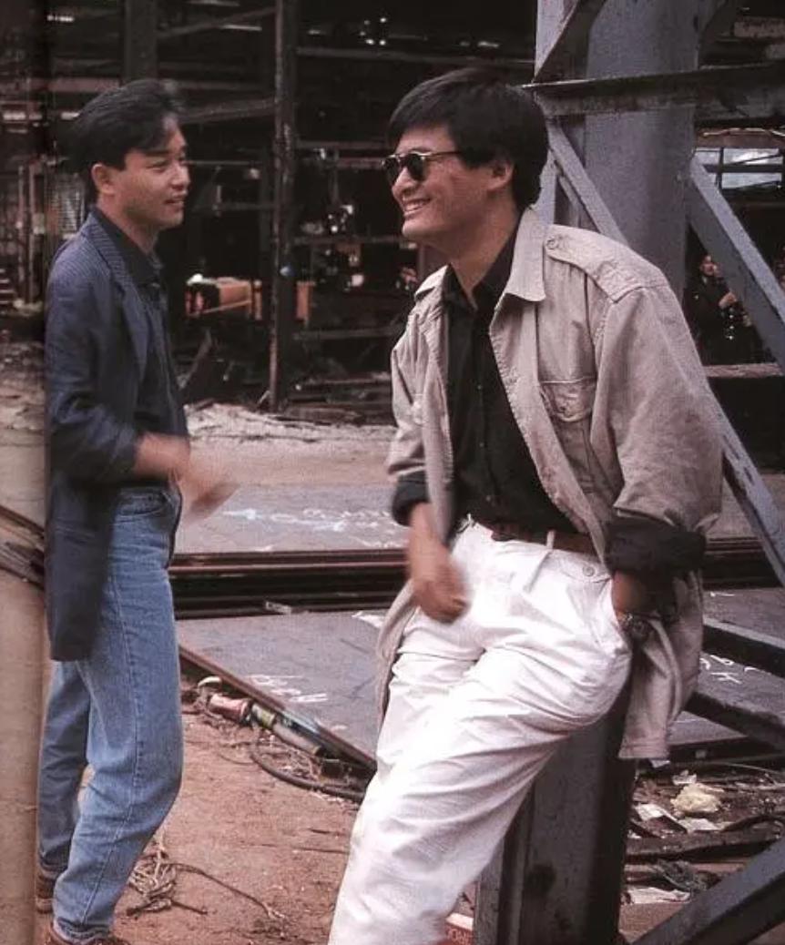 英雄本色吴宇森回忆张国荣,周润发捡剩饭吃饭