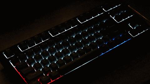 高性价比87键，手感出色HEXCORED87RGB机械键盘体验