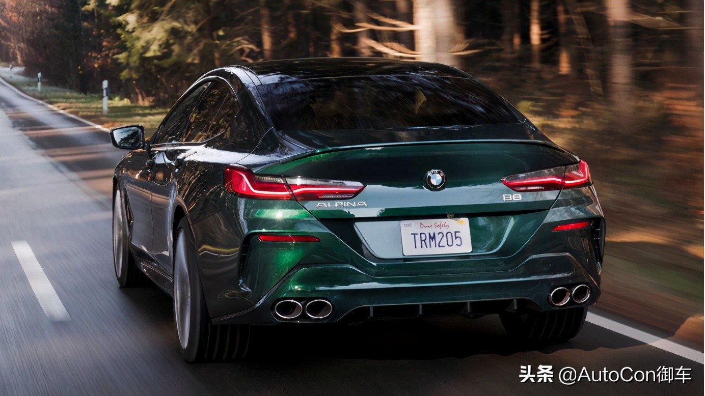难以抗拒的“绿魔”:BMWAlpinaB8风骚盖过M8