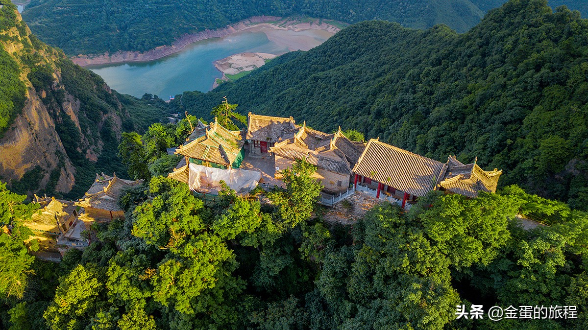中国道教十大名山崆峒山景点图片,游览崆峒山道观走哪条路线
