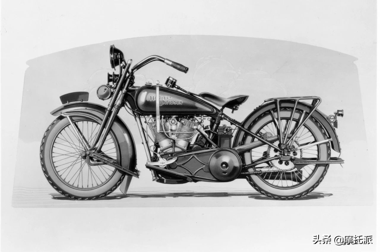 哈雷戴维森成长历程,最早的哈雷戴维森