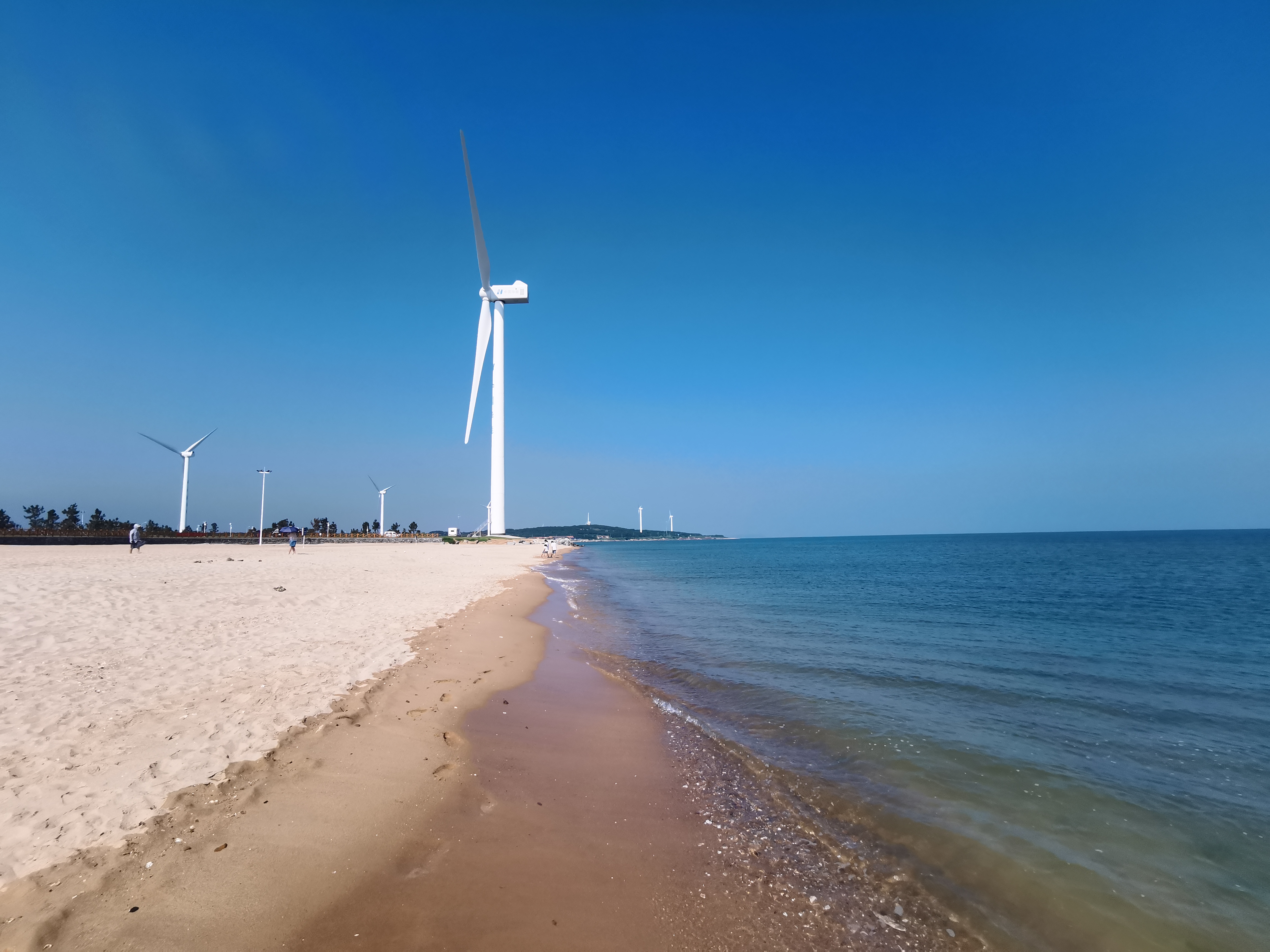 威海哪里沙滩细,威海银沙海滩