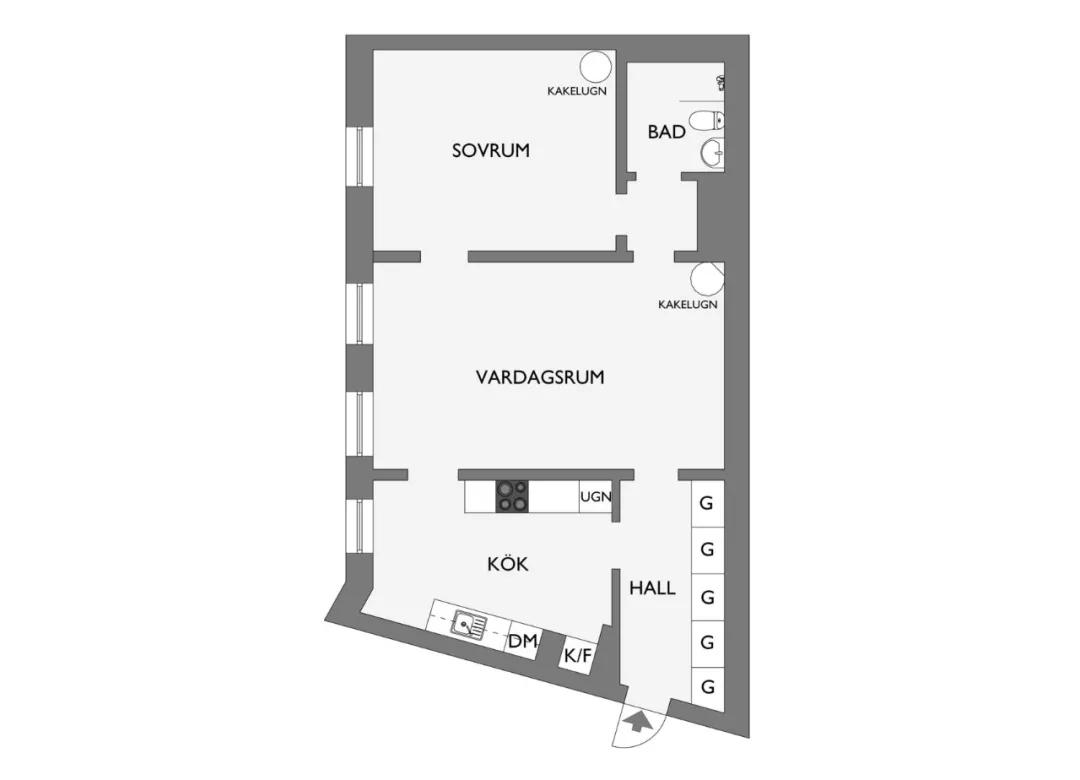 10平米小屋北欧风,北欧风家居时光