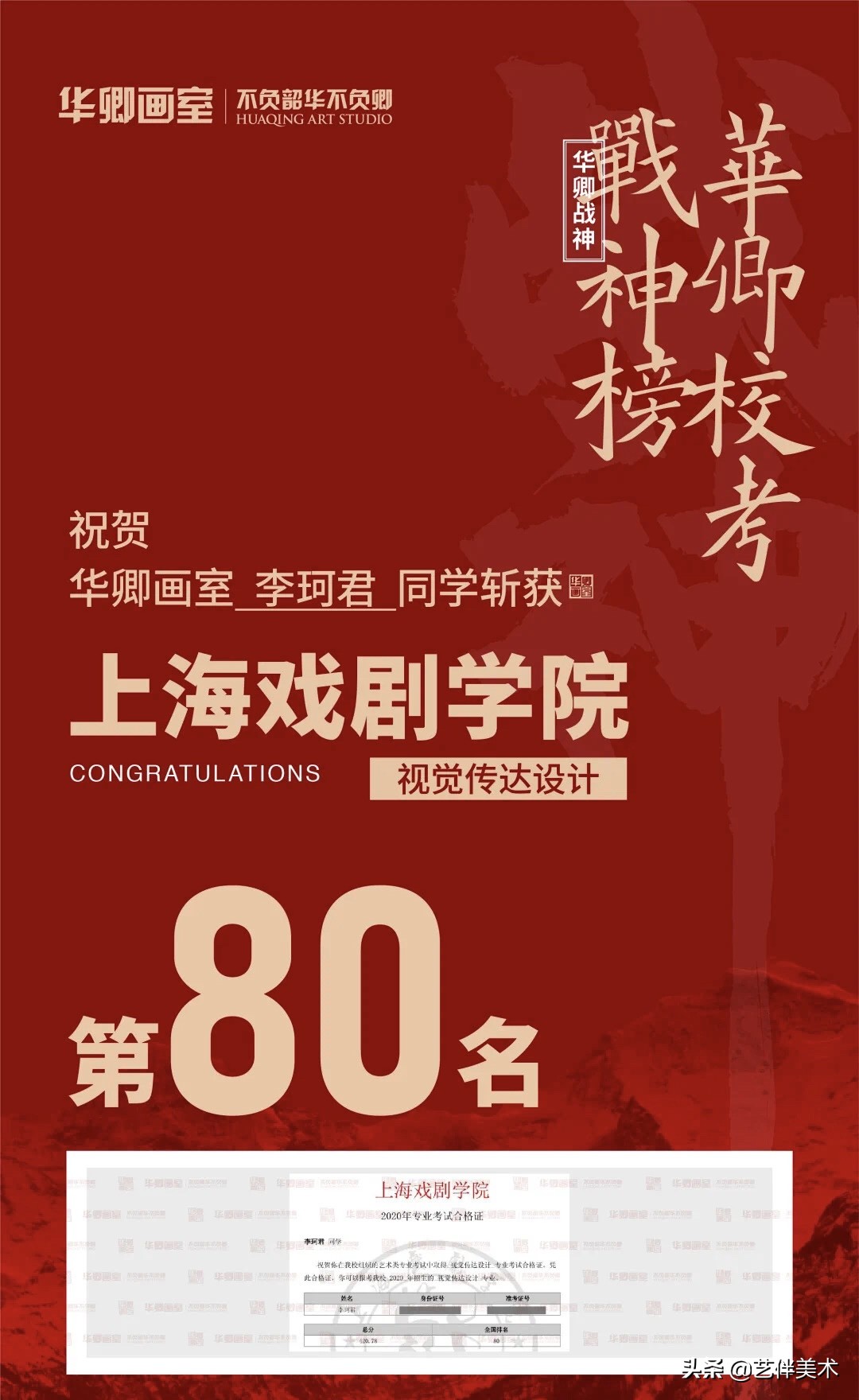 华卿画室五一试学,华卿画室四大战神