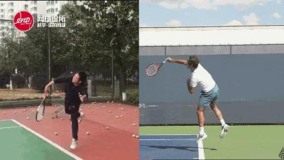 费德勒网球十大技巧,费德勒网球发球教学