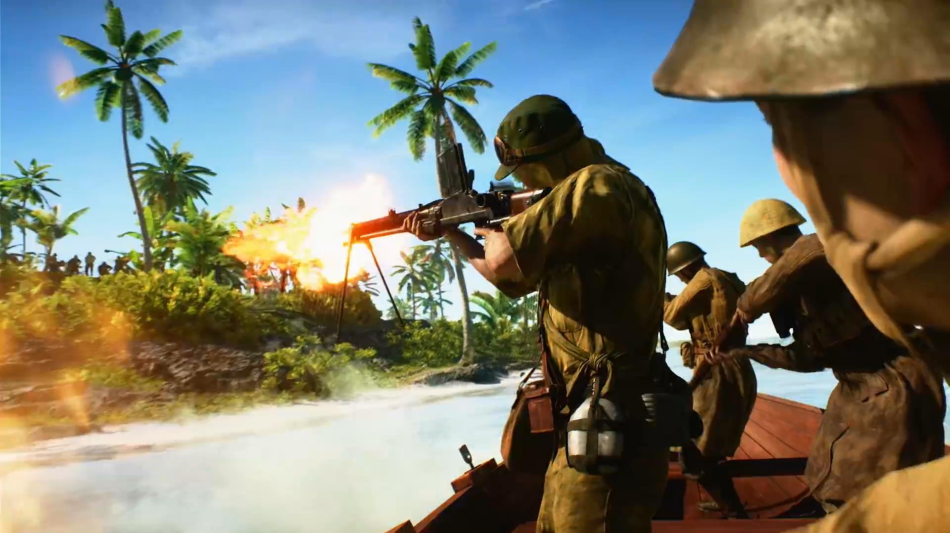 EA将于10月31号更新战地5太平洋战场DLC，终于可以抗日了