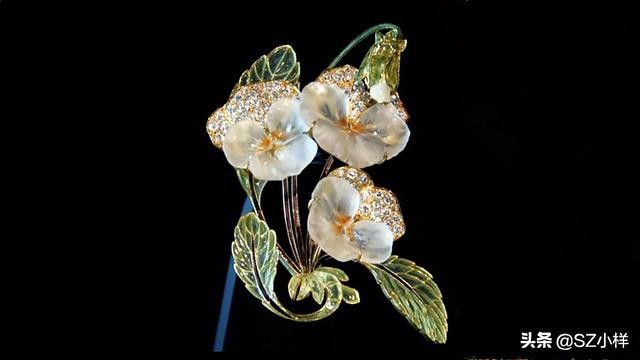 珐琅珠宝首饰设计,复古珐琅珠宝