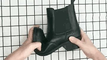 今冬最后一双鞋,选让你腿长1米8的切尔西,女人的优雅从它开始