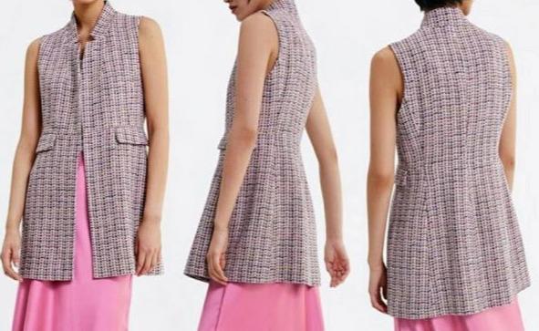 zara穿背心,西班牙王后莱蒂齐亚zara