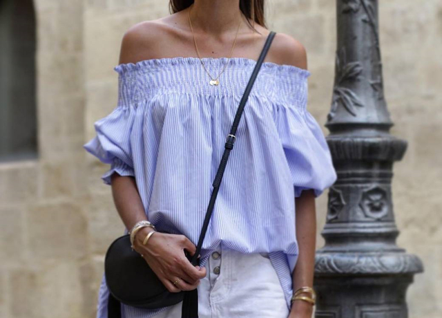 如何穿搭改善溜肩,长脖子溜肩怎么穿衣才好看