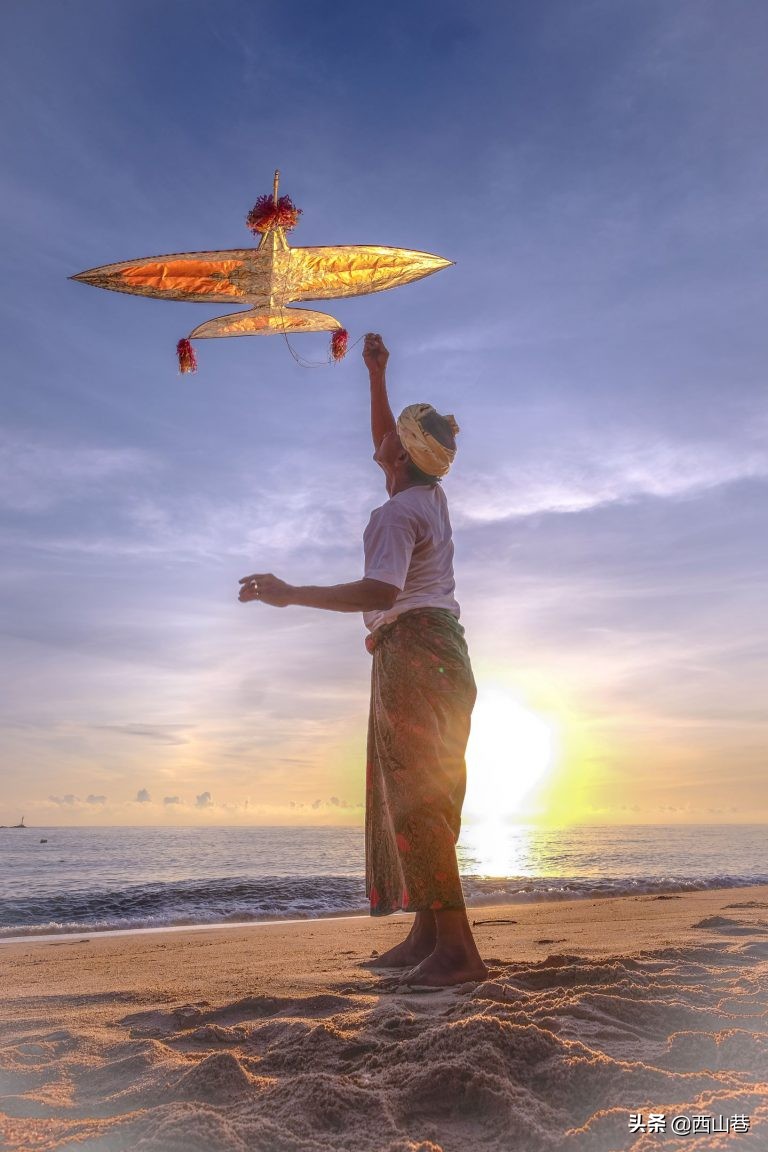 在天上飞的风筝图片,风筝飞在高空的样子