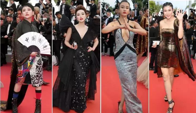 花百万走上红毯,戴安娜王妃红毯