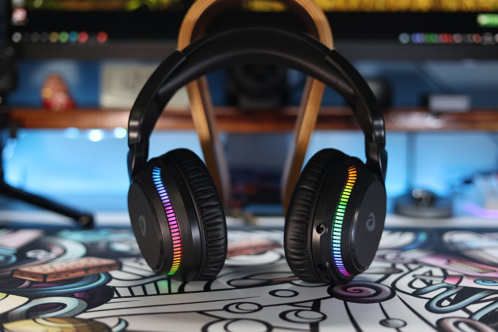 达尔优a710耳机需要驱动吗,达尔优a710耳机红色灯