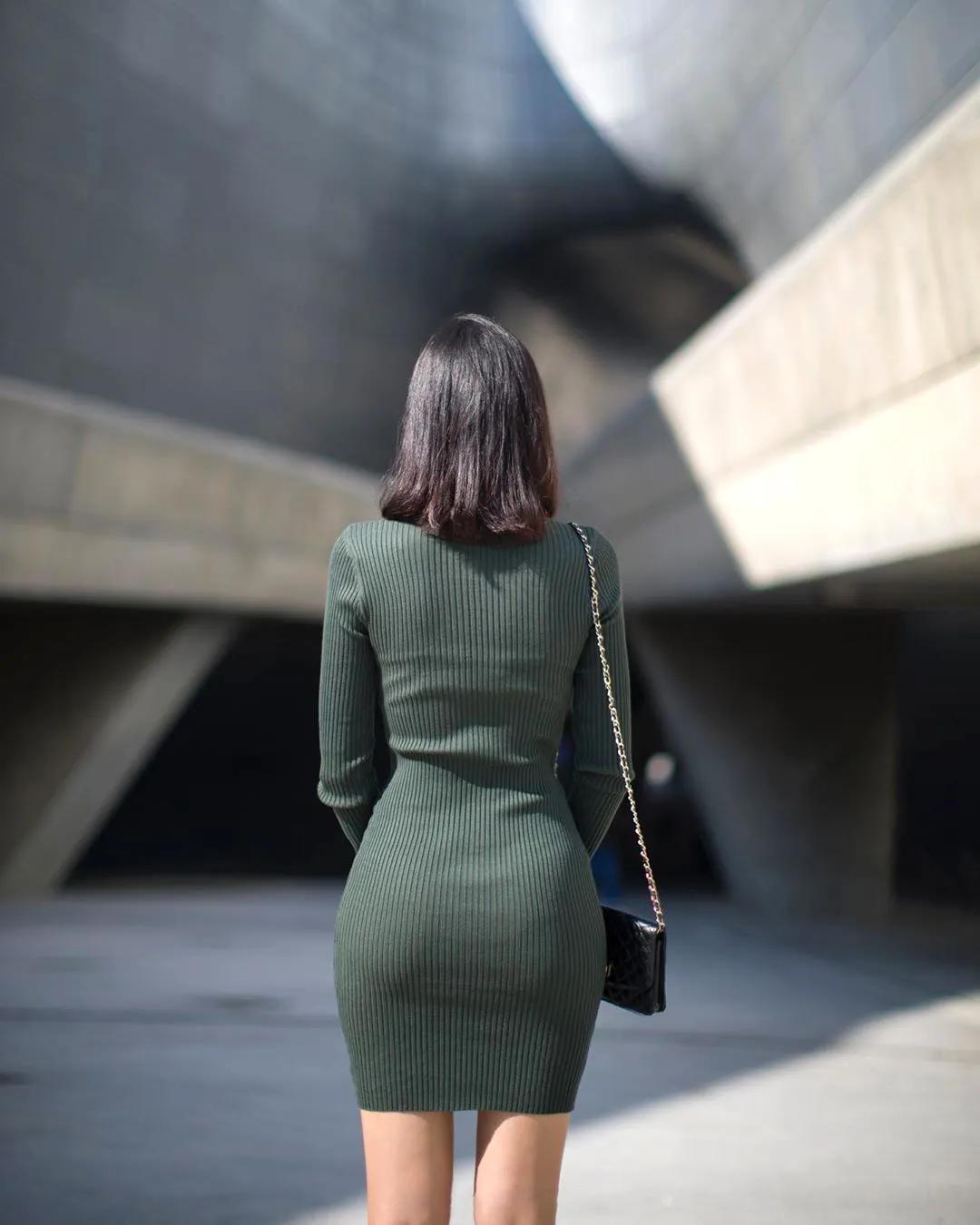 韩国网红模特李熙恩,ins:__leeheeeun__，梦寐以求的纤腰大长腿