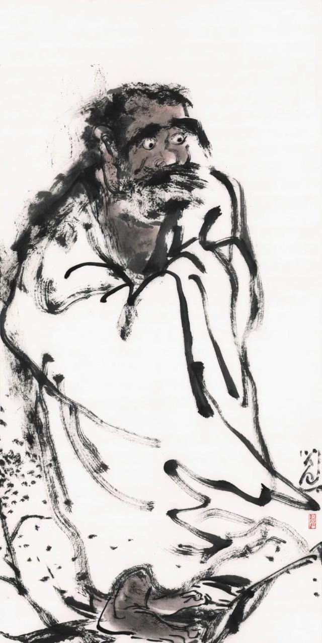 一念起陆尚绘达摩系列,一念起陆尚新绘达摩系列