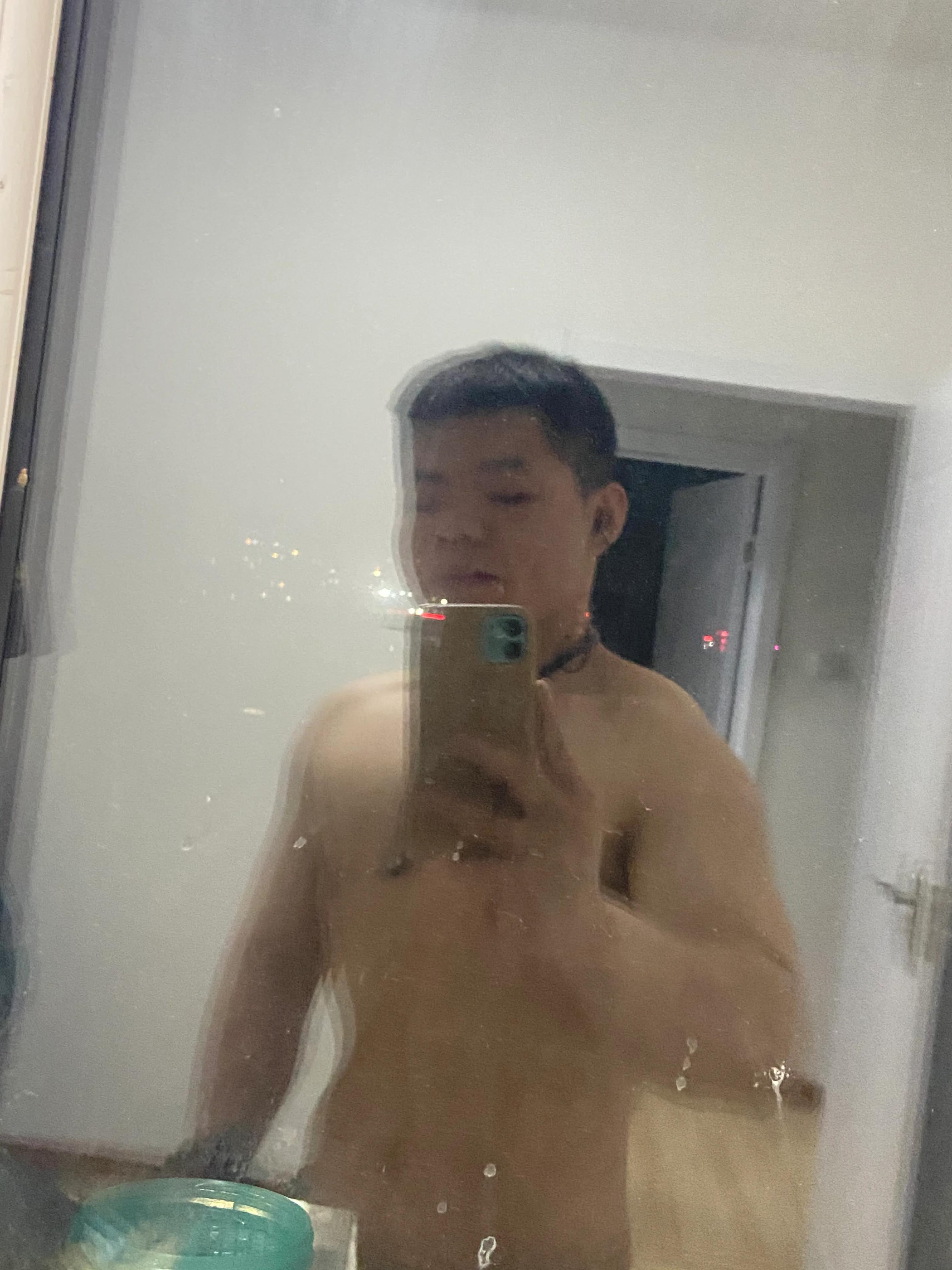 从小胖到大的话，终于减肥成功了