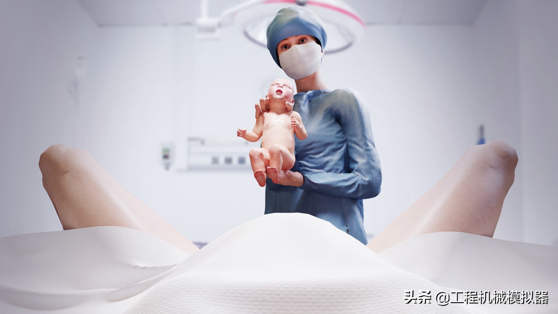 分娩阵痛模拟器,模拟妈妈怀孕一日体验感悟