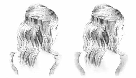怎样才能画出最漂亮的头发,怎样可以画出简单的头发