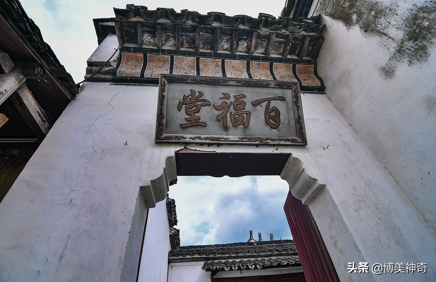 都知严田有棵救皇帝的樟王，却不明那七星伴月是何意，一图见真相