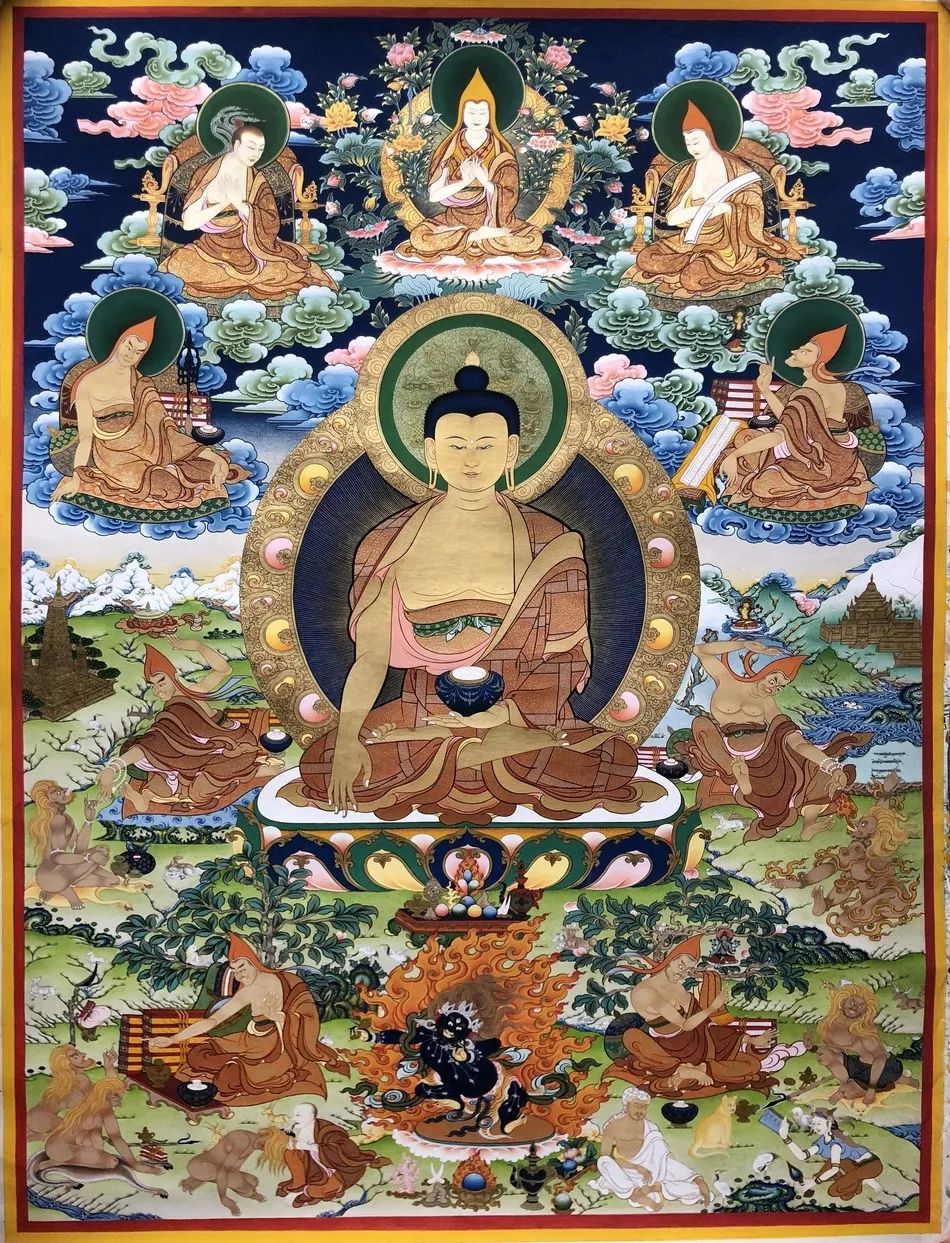 尼泊尔手绘唐卡和西藏唐卡区别,尼泊尔唐卡和藏区唐卡的价格