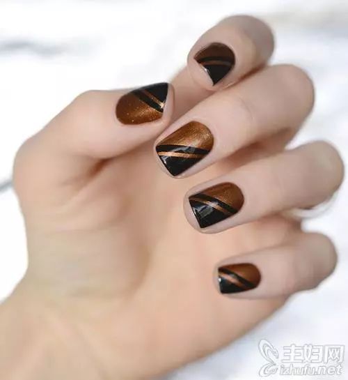 短指甲适合的美甲小仙女,小仙女夏季必备薄荷美甲