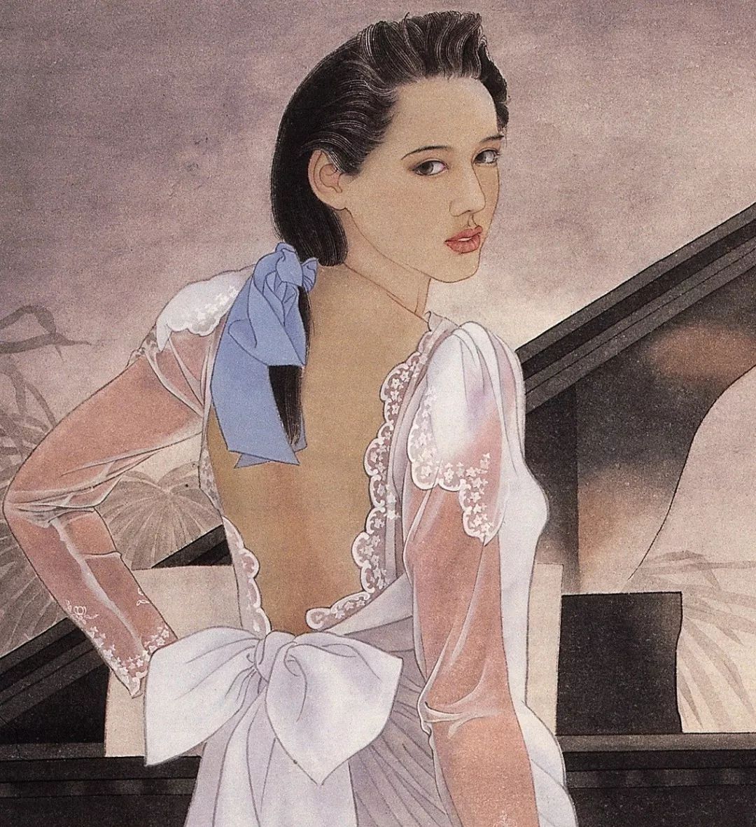 从一岁到七岁画画,从七岁到八岁画的画