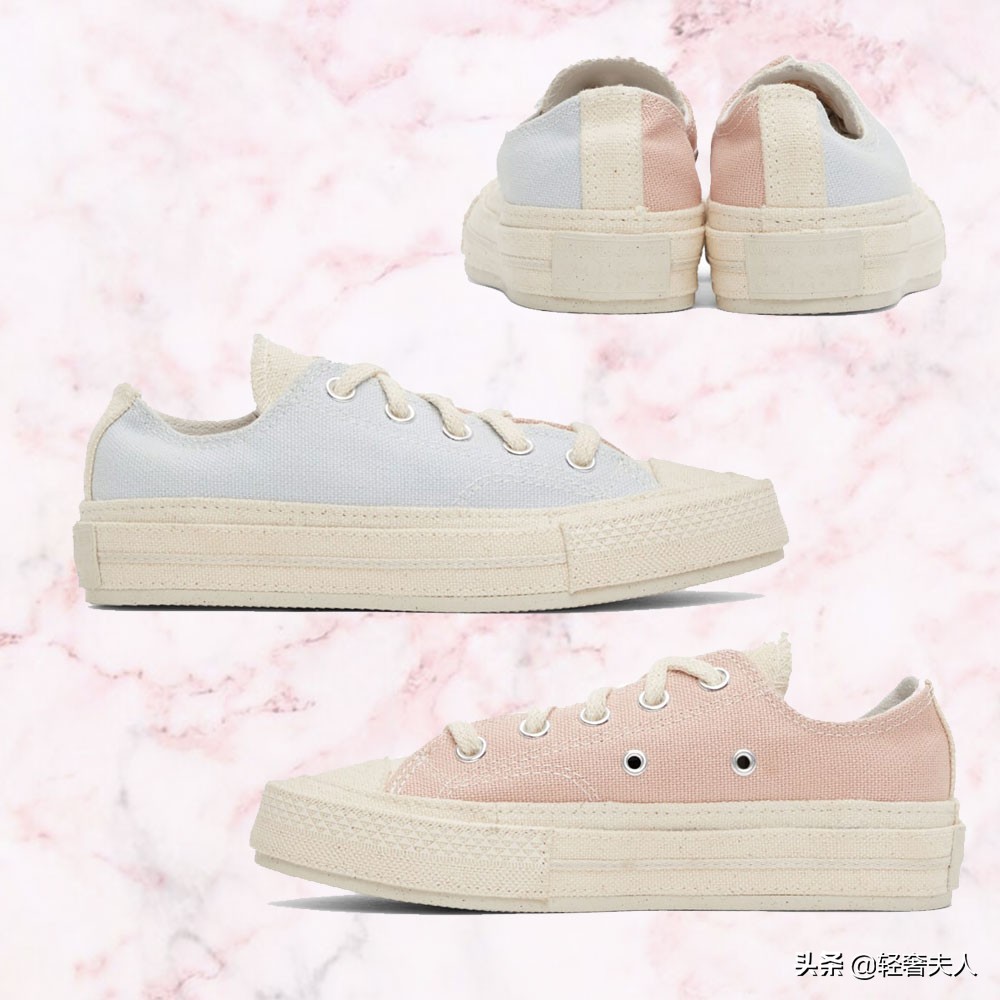 匡威小粉鞋搭配秋冬,匡威阿迪达斯高帮鞋搭配