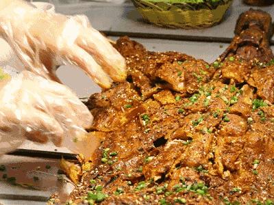 内蒙冬天美食,内蒙古赤峰羊肉做法