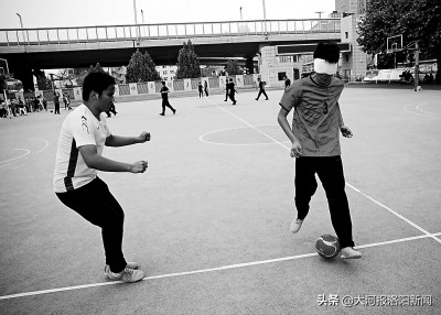 走进盲人足球队,回顾中国盲人足球队训练