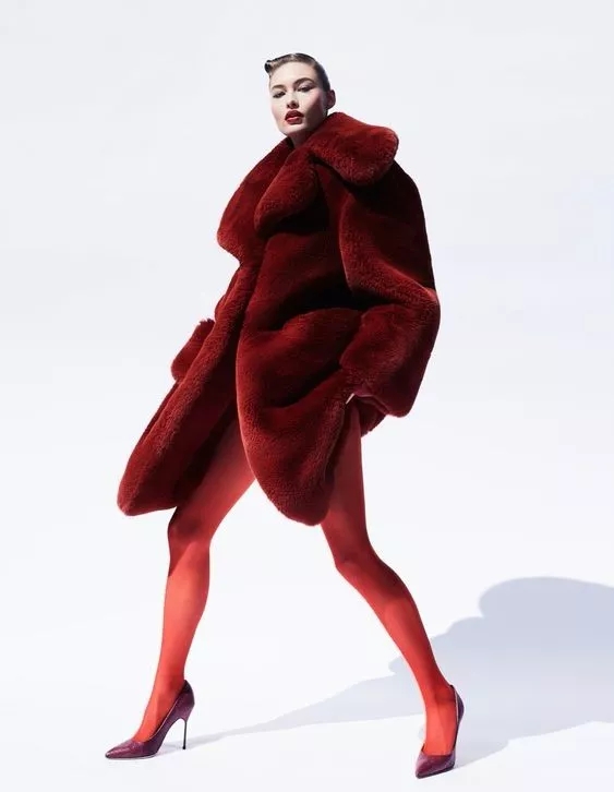 拒绝土气学会穿搭小技巧,红色内搭怎么穿