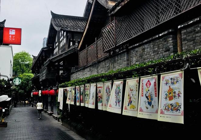 成都青羊区夜晚,青羊区夜景实拍