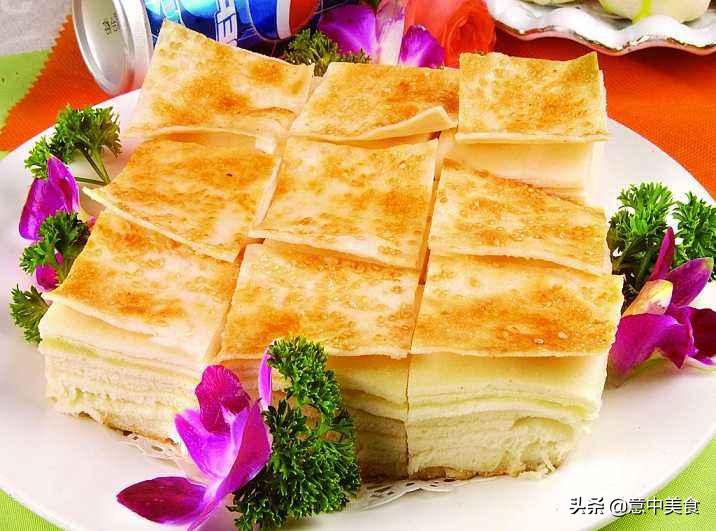 焦香千层饼油炸,发面饼北方