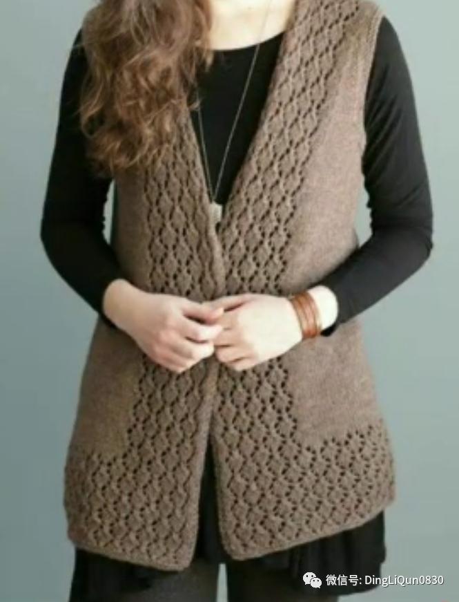 复古秋冬针织开衫怎么搭配中款,针织背心开衫女款秋冬