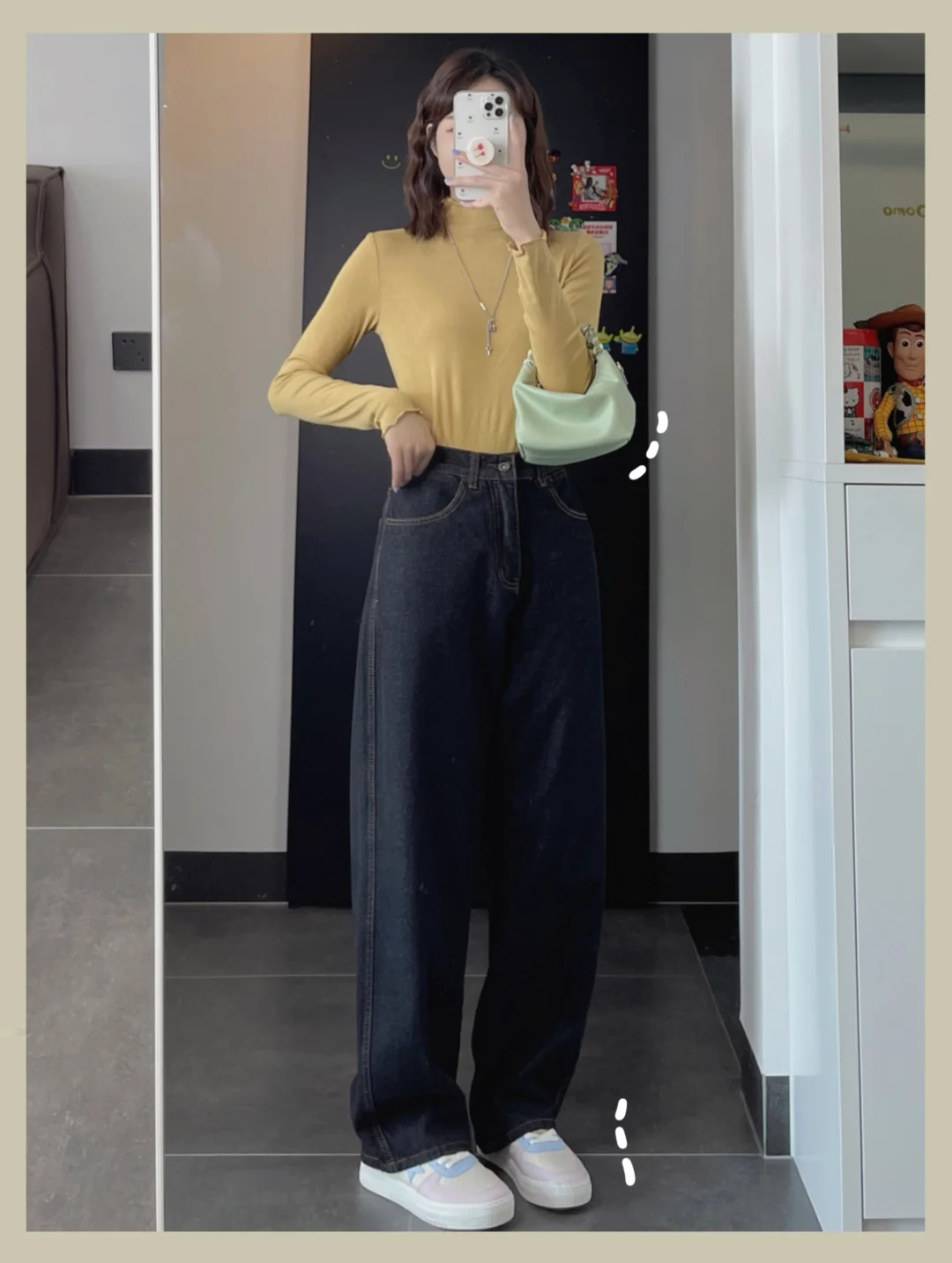 春日甜系穿搭,春日甜美通勤穿搭